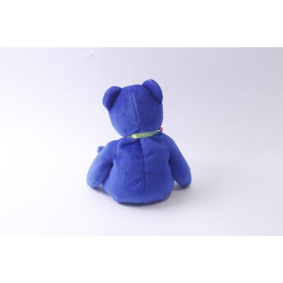 TY Beanie Baby, Clubby the Bear, Blue Plush Bear, Round Official Club Badged - Picture 2 of 3